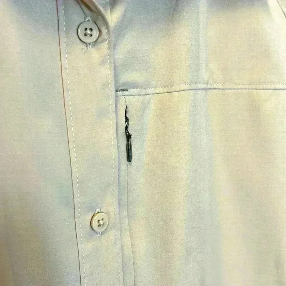 Columbia Omni Shade Sun Protection Button Short Sleeve Women's 1X Shirt Hike - Picture 4 of 8